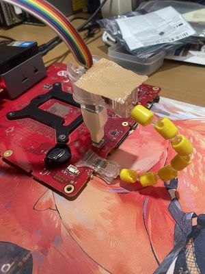 BIOS ROM flashing with WSON8 probe