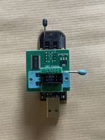 CH341A programmer with adapter top