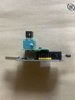 CH341A programmer with adapter assembled side